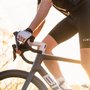 Luva de Ciclismo Bravo II Gel Branca