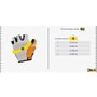 Luva de Ciclismo Dvorak Confort Amarela Luva de Ciclismo Dvorak Confort Amarela