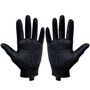 Luva de Ciclismo Mauro Ribeiro Fiber Dedo Longo Preta