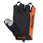Luva de Ciclismo Rontek RT-22 Gel Preta e Laranja