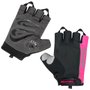 Luva de Ciclismo Rontek RT-22 Gel Feminina Preta e Rosa