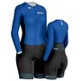 Macaquinho de Ciclismo ERT New Elite Agyptian Gel Azul