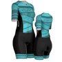Macaquinho de Ciclismo ERT New Elite Belize Azul e Preto