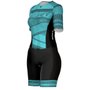 Macaquinho de Ciclismo ERT New Elite Belize Azul e Preto