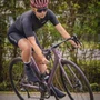 Macaquinho de Ciclismo Marcio May Moove Gel Star Preto Feminino