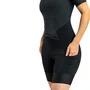 Macaquinho de Ciclismo Free Force Classic Feminino Preto