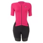Macaquinho de Ciclismo Free Force Classic Feminino Rosa