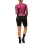 Macaquinho de Ciclismo Furbo Emana Attack com Manguito Roxo