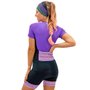 Macaquinho de Ciclismo Hupi Ametista Roxo