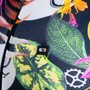Macaquinho de Ciclismo Marcio May Funny Moonlight Flowers Preto