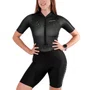 Macaquinho de Ciclismo Marcio May Moove Gel Star Preto Feminino