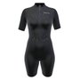Macaquinho de Ciclismo Marcio May Moove Gel Star Preto Feminino