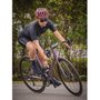 Macaquinho de Ciclismo Marcio May Moove Gel Star Preto Feminino