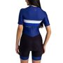 Macaquinho de Ciclismo Marcio May Sport Nautical Azul e Preto