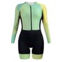 Macaquinho de Ciclismo SportXtreme Adventure Manga Longa Citrus Feminino Verde e Amarelo Macaquinho de Ciclismo SportXtreme Adventure Manga Longa Citrus Feminino Verde e Amarelo