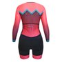 Macaquinho de Ciclismo SportXtreme Comfort Coralis Feminino Rosa e Preto
