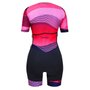 Macaquinho de Ciclismo SportXtreme Confort Aura Feminino Preto e Rosa Macaquinho de Ciclismo SportXtreme Confort Aura Feminino Preto e Rosa