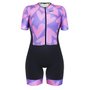 Macaquinho de Ciclismo SportXtreme Comfort Paris Feminino Preto e Rosa Macaquinho de Ciclismo SportXtreme Comfort Paris Feminino Preto e Rosa