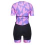 Macaquinho de Ciclismo SportXtreme Comfort Paris Feminino Preto e Rosa Macaquinho de Ciclismo SportXtreme Comfort Paris Feminino Preto e Rosa