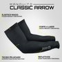 Manguito de Ciclismo Free Force Classic Arrow Inverno Preto Manguito de Ciclismo Free Force Classic Arrow Inverno Preto