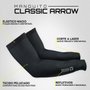 Manguito de Ciclismo Free Force Classic Arrow Inverno Preto Manguito de Ciclismo Free Force Classic Arrow Inverno Preto