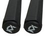 Manopla de Bicicleta Dvorak Silicone Sixty Preta