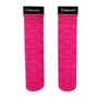 Manopla de Bicicleta ELLEVEN Silicone Premium 4 com Trava Rosa