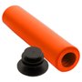 Manopla de Bicicleta Rontek 130mm Comfort Laranja