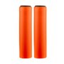 Manopla de Bicicleta Rontek 130mm Comfort Laranja
