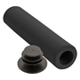 Manopla de Bicicleta Rontek Silicone Preto