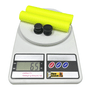 Manopla De Bicicleta Rontek Silicone Amarela