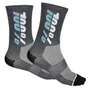 Meia de Ciclismo 100% Rythym Cinza