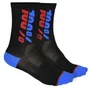 Meia de Ciclismo 100% Rythym Preta