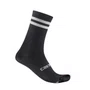 Meia de Ciclismo Castelli Originale Preta