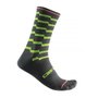 Meia de Ciclismo Castelli Unlimited 18 Cinza
