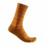 Meia de Ciclismo Castelli Unlimited 18 Laranja