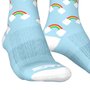 Meia de Ciclismo ERT Rainbow Azul