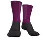 Meia de Ciclismo ERT World Tour Ciclamino Cano Médio Roxo