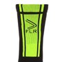 Meia De Ciclismo Flr Elite 5.5 Preta e Amarelo