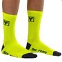 Meia de Ciclismo Free Force Lisa Amarela
