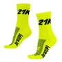 Meia de Ciclismo Hupi 21k Amarela