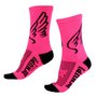 Meia de Ciclismo Hupi Asas Rosa