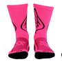 Meia de Ciclismo Hupi Asas Rosa
