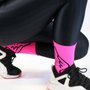 Meia de Ciclismo Hupi Asas Rosa