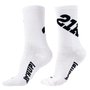 Meia de Ciclismo Hupi Bikes 21k Ultra Branca