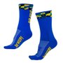 Meia de Ciclismo Hupi Bikes Brasil 4.0 Azul E Amarela