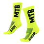 Meia de Ciclismo Hupi MTB 2 Amarela