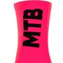 Meia de Ciclismo Hupi MTB 2 Feminina Rosa