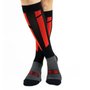 Meia de Ciclismo Marcio May Longa Four Red Stripes
