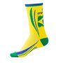 Meia de Ciclismo Marcio May Sports Bandeira Brasil